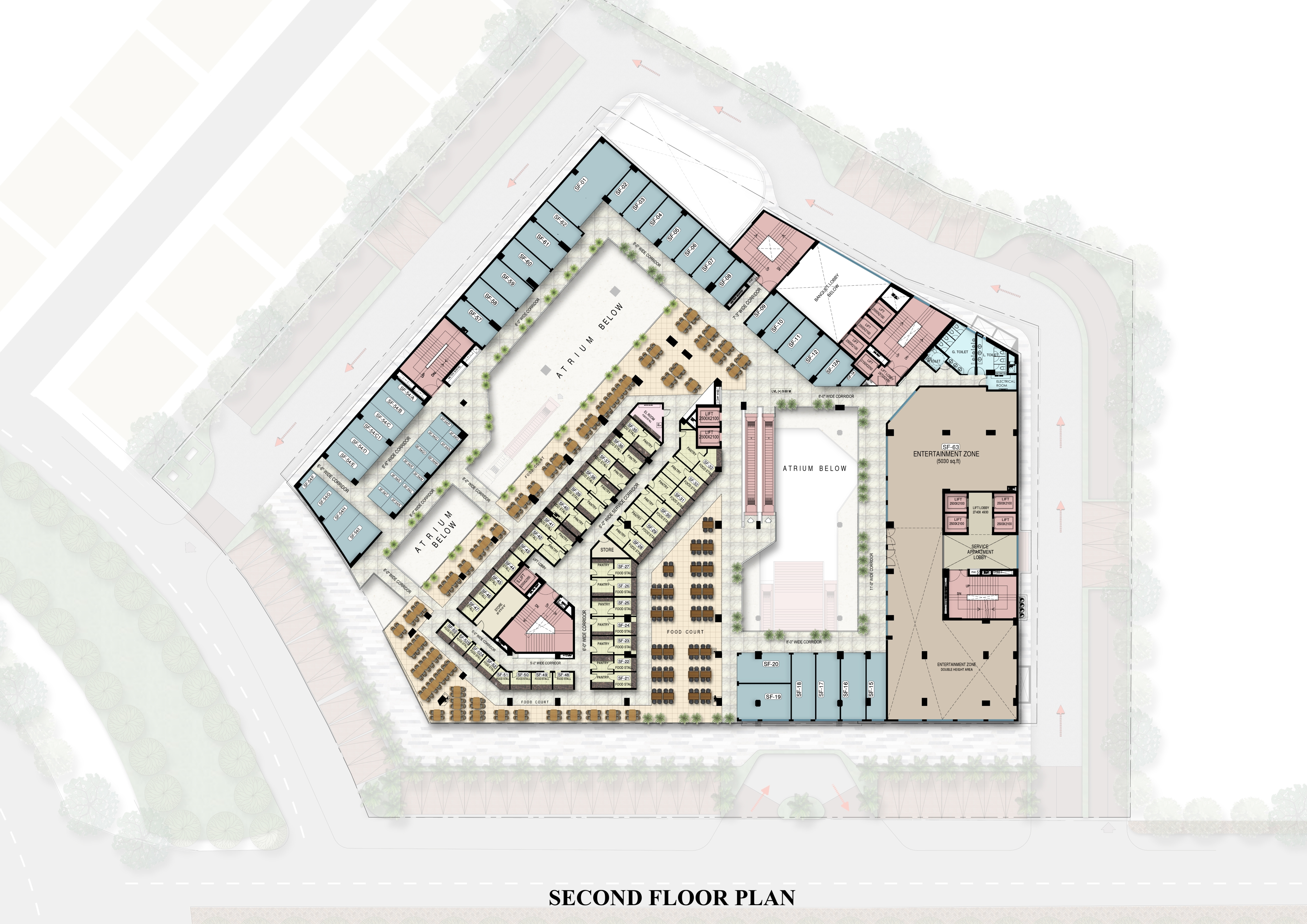 omaxe-courtyard-master-plan